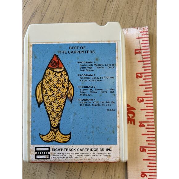 VTG 8 Track Carpenters “The Best Of The Carpenters” Super RARE!!!!! 1971 70s - Picture 6 of 7